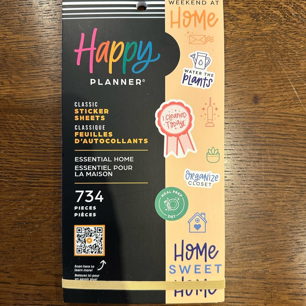 Happy Planner “Essential Home” Sticker Book